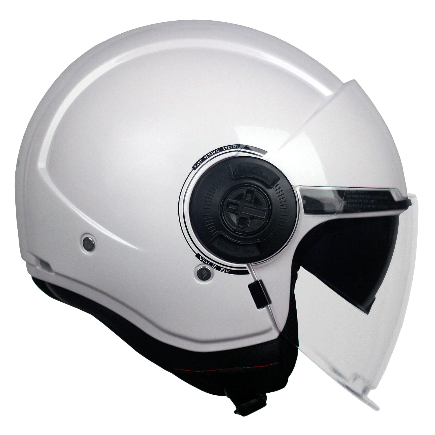 MT VIALE SV GLOSSY WHITE  헬멧