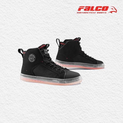 팔코부츠 FALCO 885 STARBOY3 BOOTS BLACK-RED